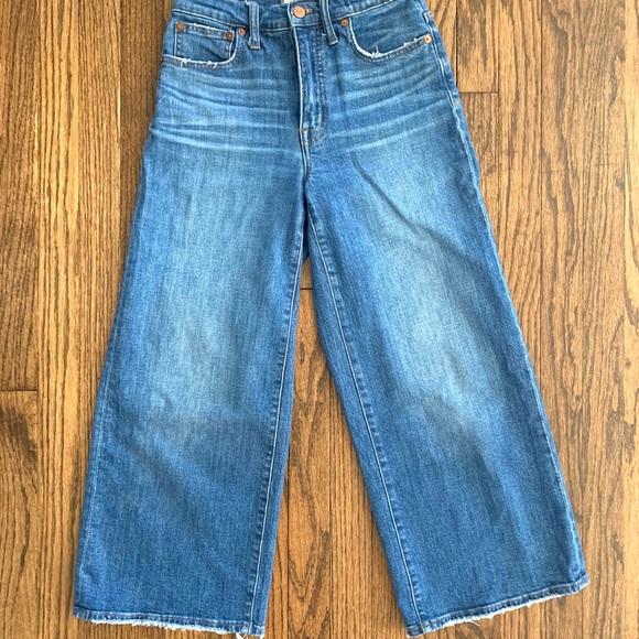 Madewell Wide Leg Crop - Picture 4 of 8